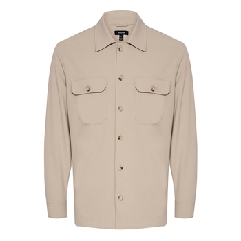 Smart og komfortabel Matinique overshirt i beige