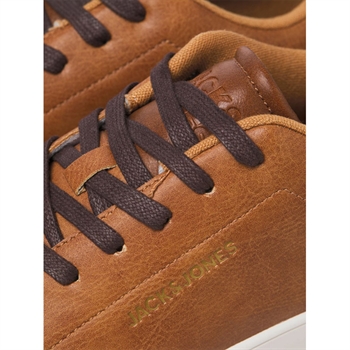 Sneakers i cognac farve fra Jack & Jones.