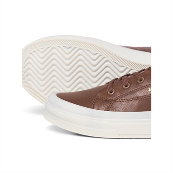 Smarte sneakers i cognac farve fra Jack & Jones.