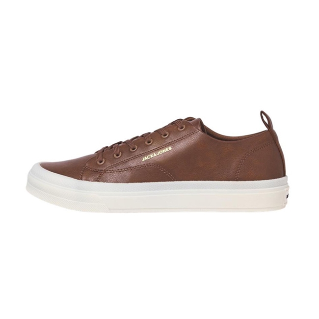 Smarte sneakers i cognac farve fra Jack & Jones.