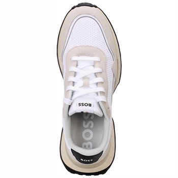 Moderne BOSS Sneaker i Off White Farve