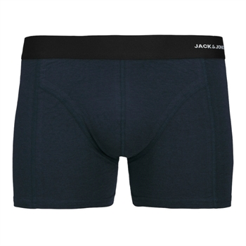 3-pak trunks i grå og blå fra Jack & Jones.