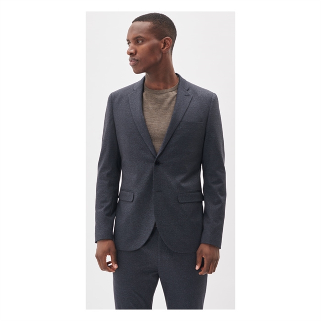 Elegant Blå Matinique Jersey Blazer