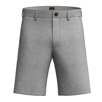BOSS Slimfit Shorts - Blå og Grå Struktur